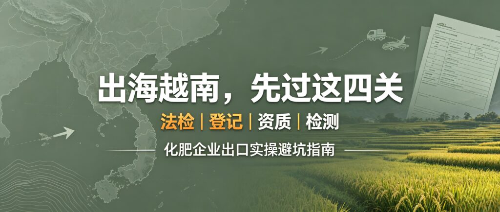 中国化肥出口越南实操