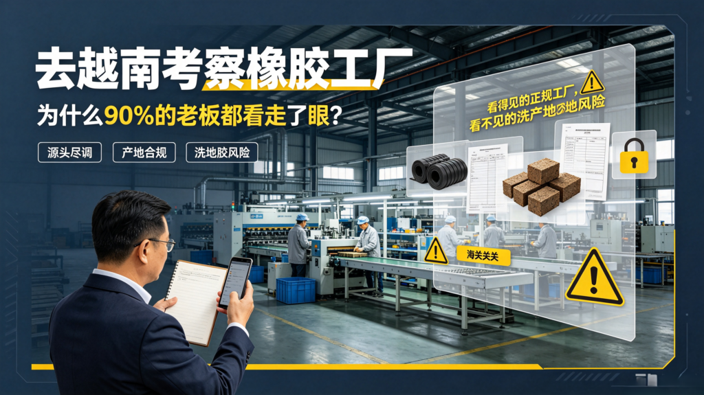 越南橡胶工厂考察尽调