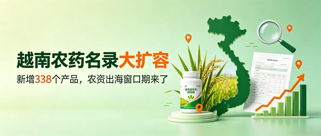 越南农药名录扩容