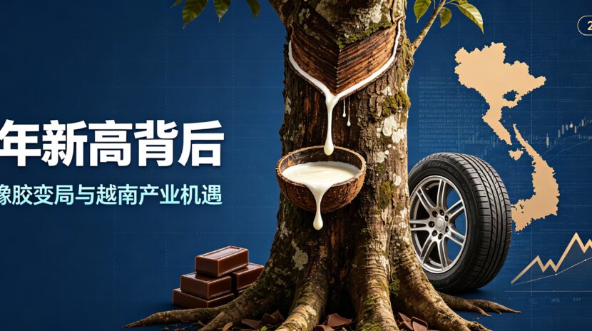全球橡胶供需变局与越南产业机遇