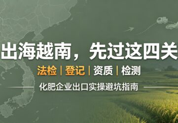 中国化肥出口越南实操