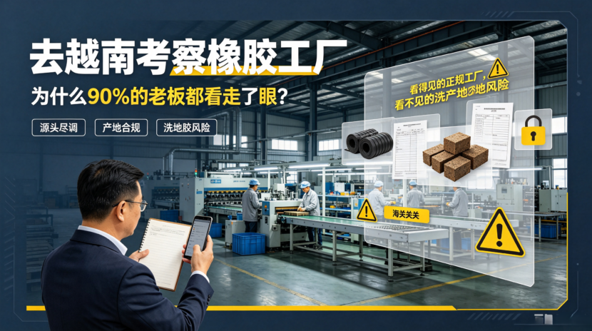 越南橡胶工厂考察尽调