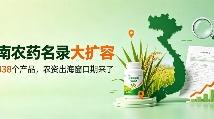 越南农药名录扩容