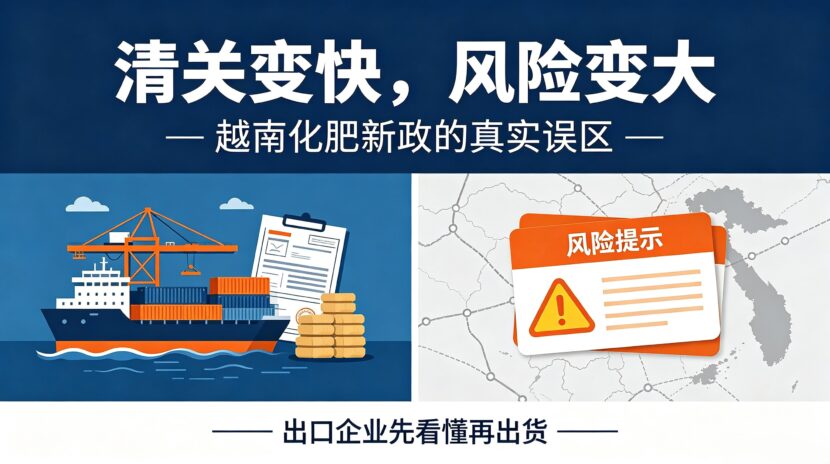 越南化肥新政